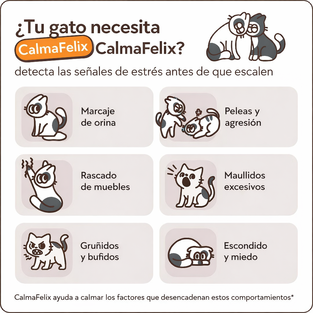CalmaFelix™ – Elimina el estrés de tu gato y mejora su comportamiento en minutos